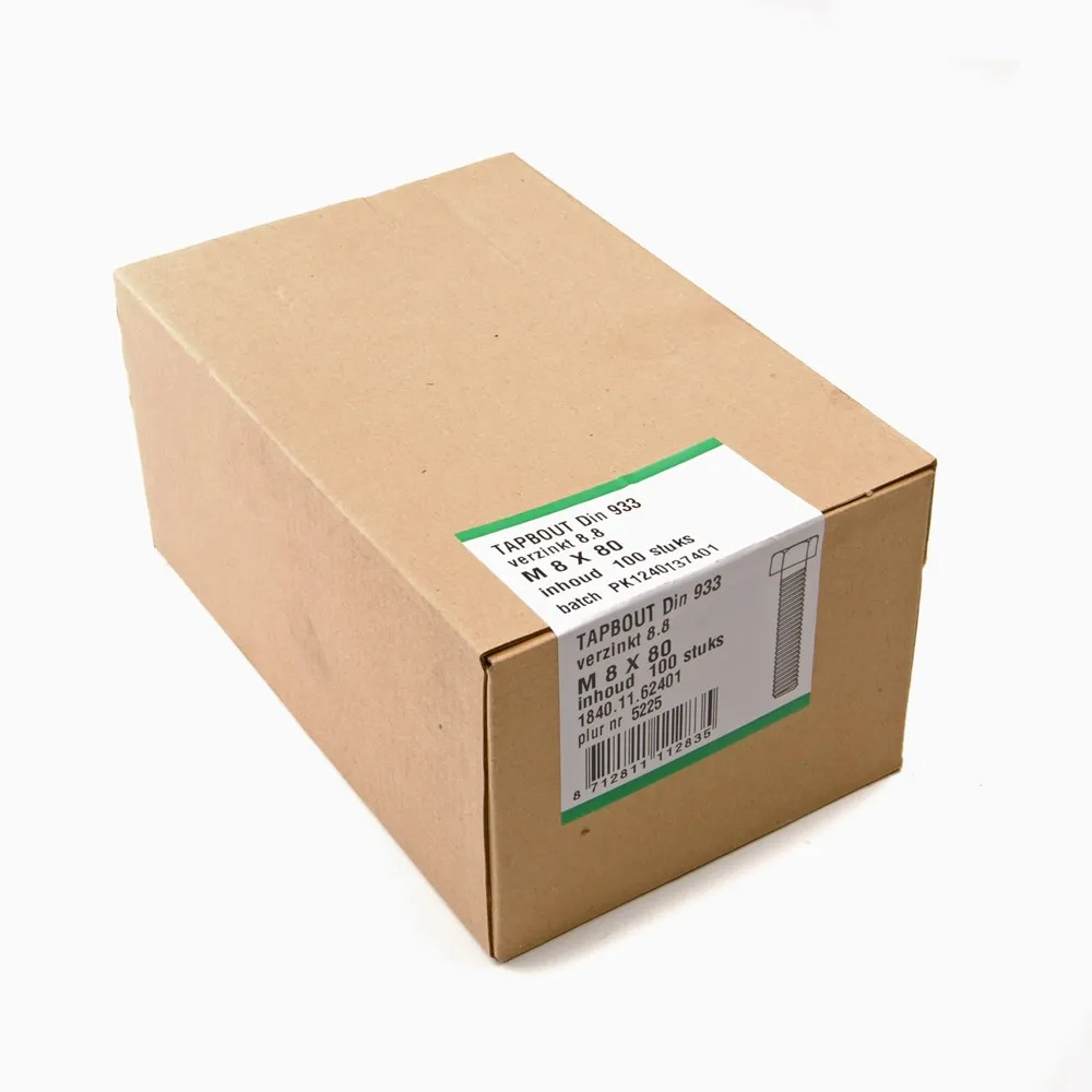 TAPBOUT VZ 8.8 SW8 DIN933 M5X16 (500)